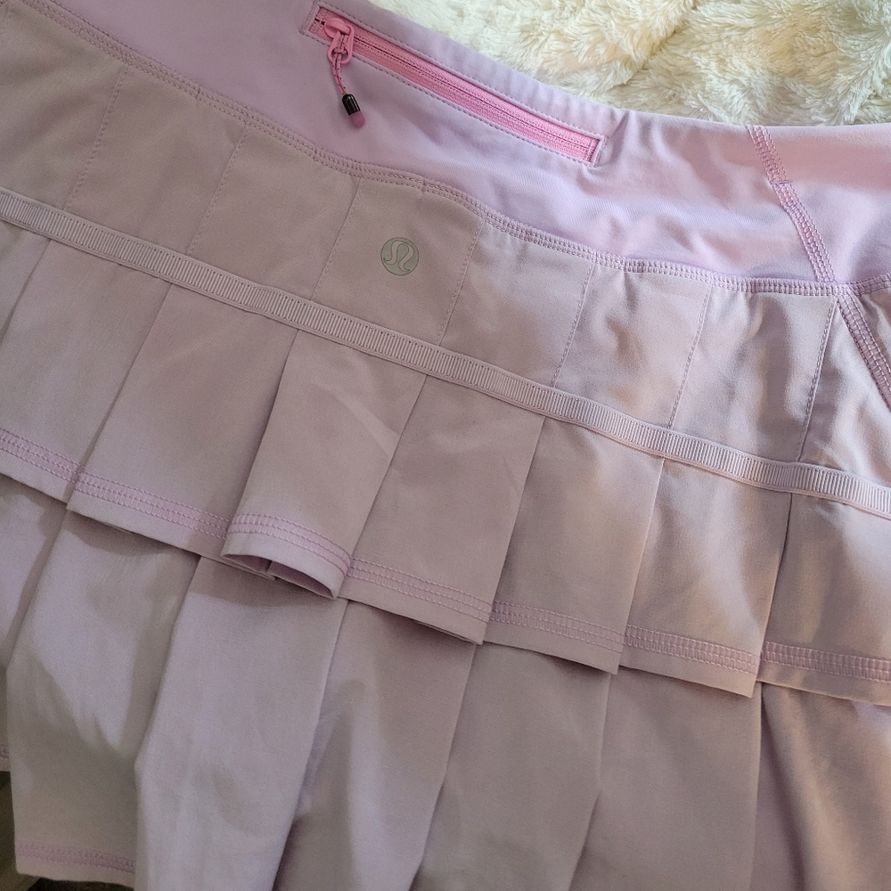 lululemon athletica Lilac Pleated Tennis Skirt - Picture 7 of 9